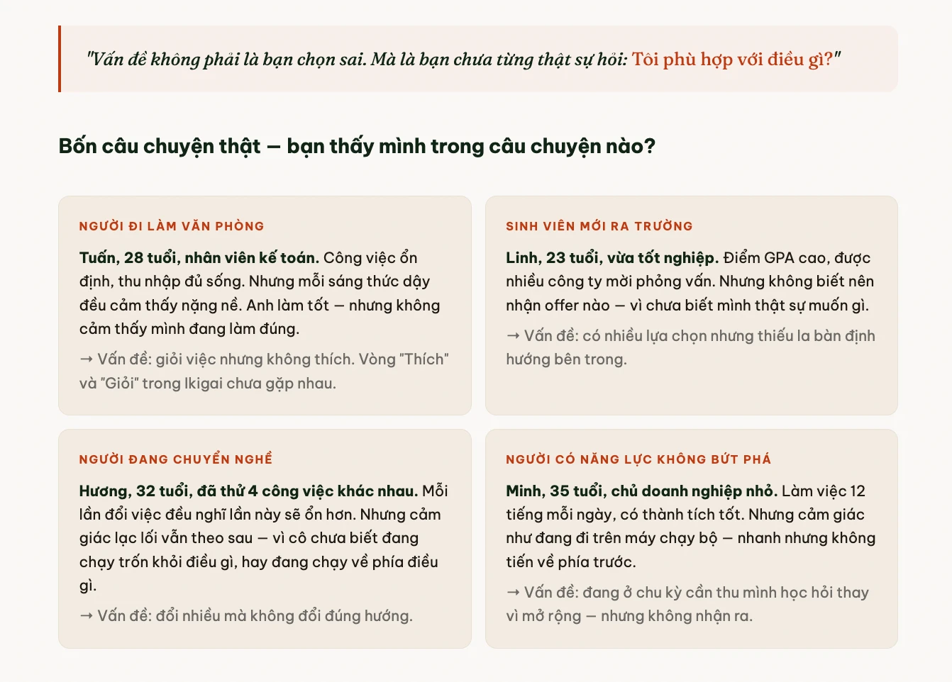 Bốn câu chuyện thật